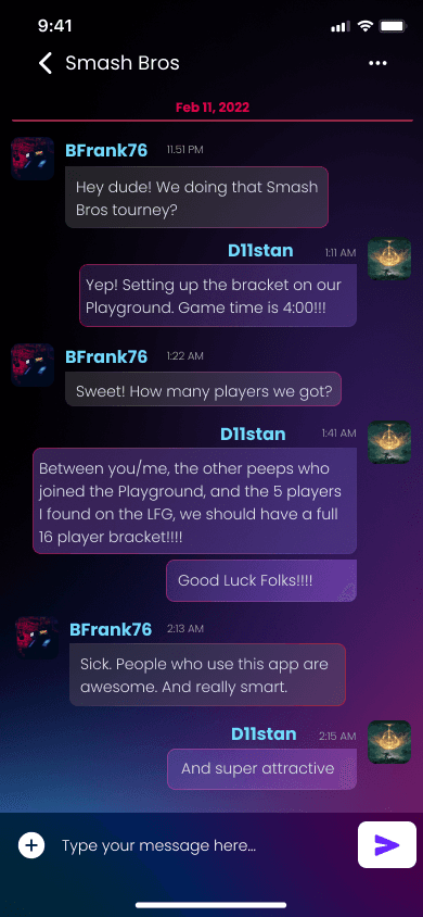 Chat Feature Showcase
