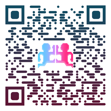 QR code to download the Player 2 app